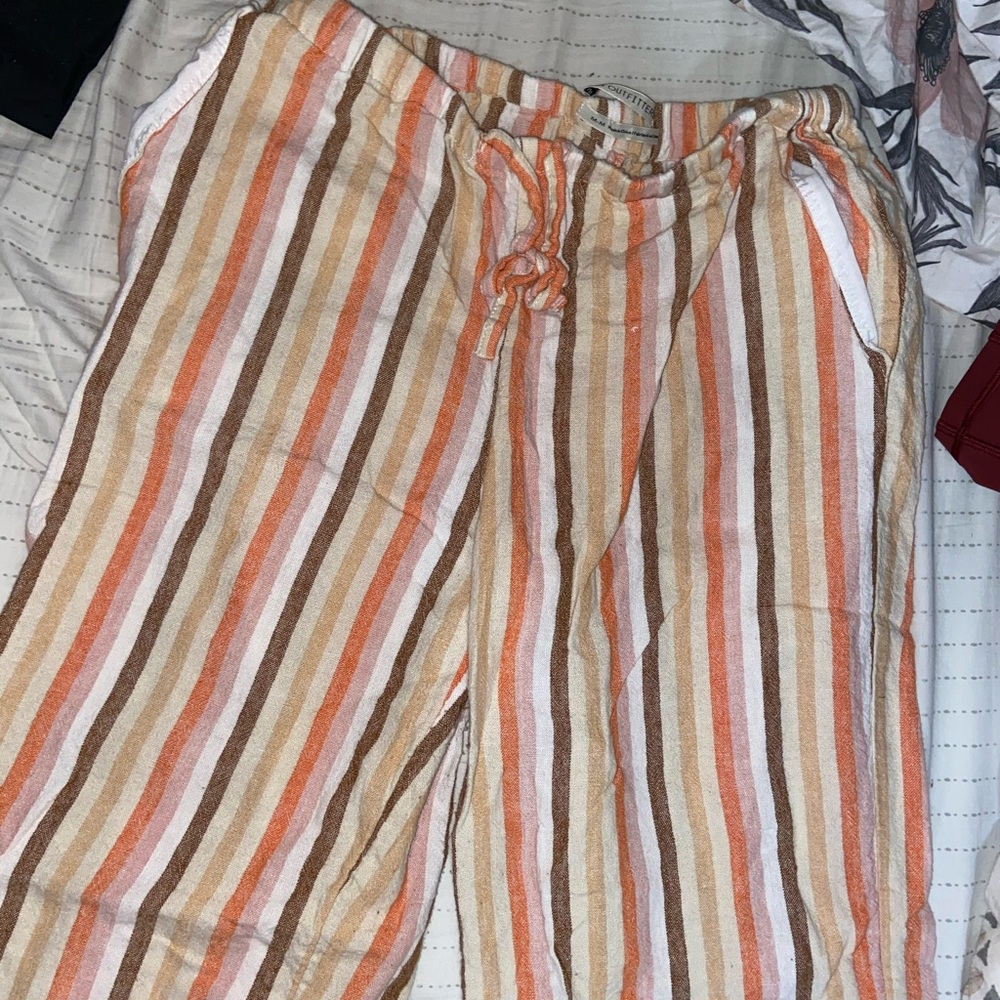 Striped urban outfitters pants